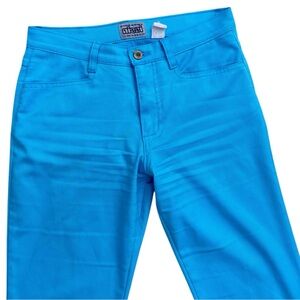 Vintage bright neon blue Y2K Nissi pants